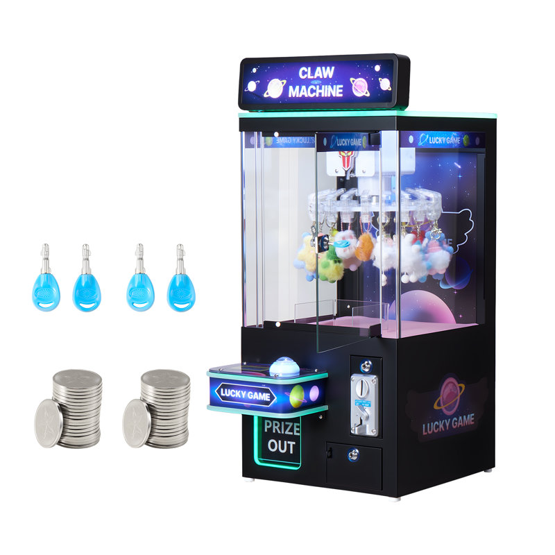 VEVOR Claw Crane Machine, Medium-Sized Arcade Game Machine with